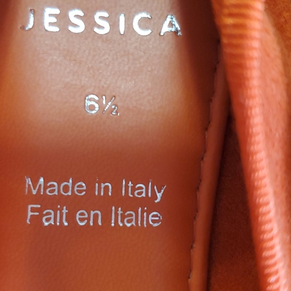 Almost NEW!! Only used twice. It is a bit small for me. Suede Slip ons Size 6.5 - Picture 2 of 4